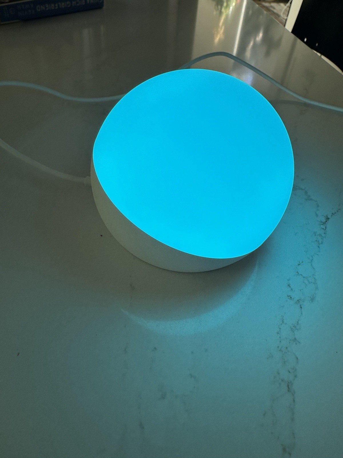 Amazon Echo Glow Multi-color Smart Lamp White S7RN5S ALEXA C