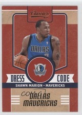 2010-11 Panini Classics Dress Code Shawn Marion #13 0f4