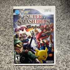 Clean Nintendo Wii CIB Complete TESTED Super Smash Bros. Brawl