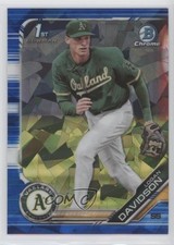 2019 Bowman Chrome Draft Sapphire Edition Blue 73/99 Logan Davidson #BDC-10 da9