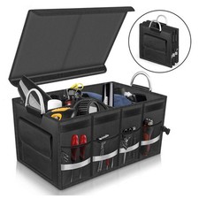 2 IN 1Kofferraumtasche Organizer Faltbar Autobox Kofferraum Aufbewahrungsbox DE
