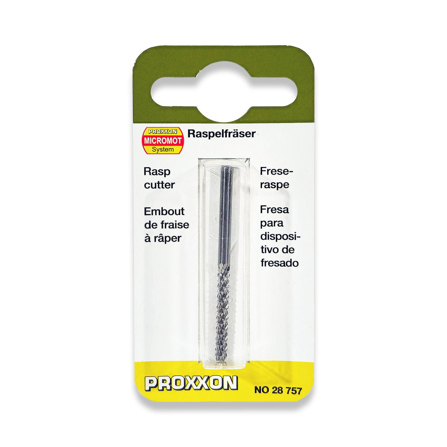 PROXXON Tungsten Carbide Rasp Cutter 28757 From RDGTools