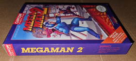 NES Mega Man 2 CIB Complete In Box Nintendo Entertainment System Capcom Oval