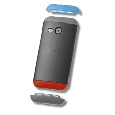 COQUE ORIGINE RIGIDE HTC HC C940 DOUBLE DIP POUR HTC ONE M8 GRIS
