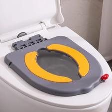 Portable Potty Training Seat  Upgraded Non-Slip-Anti pinch buttocks, No need to