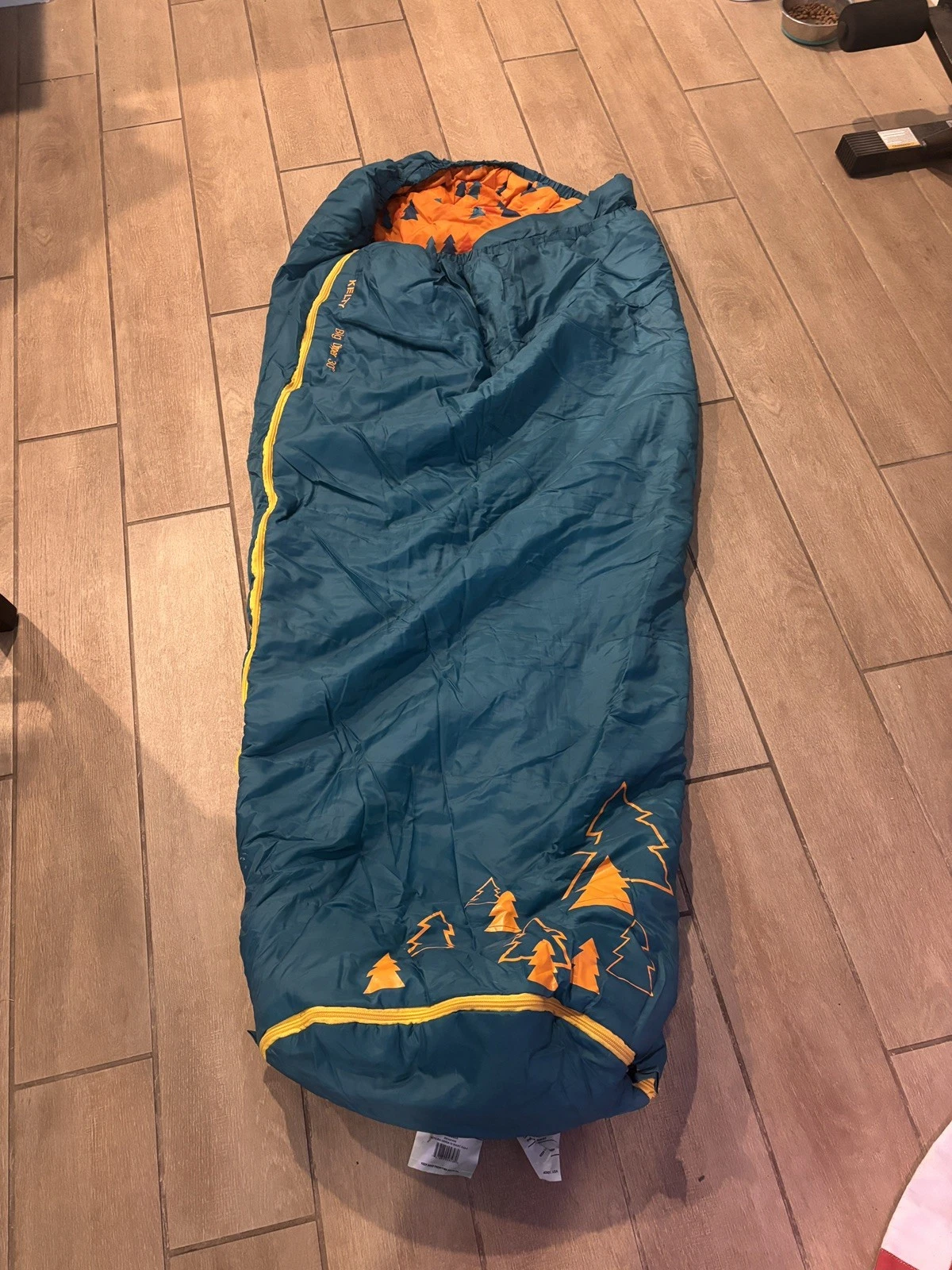 Kelty Big Dipper 30 Degree Expandable Sleeping Bag w/ stuff sack, Blue
