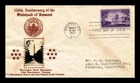 US COVER VERMONT STATEHOOD 150TH ANNIVERSARY FDC SCOTT 903 CROSBY PHOTO CACHET