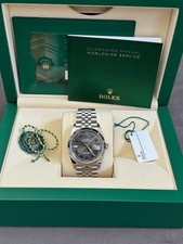 Rolex Datejust 36mm Watch 126234 Wimbledon Full Set Unworn