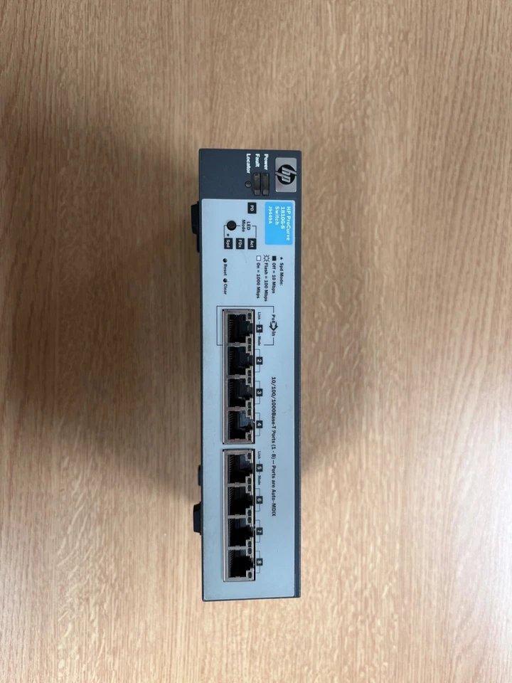 HP Procurve Switch 1810G-8 porte J9449A - Ethernet 10/100/1000Mbps - Immagine 2 di 4