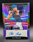 Kai Trump 2025 Leaf Metal Women of Sport Prismatic Purple Auto #/6 Autograph