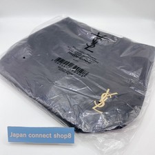 YSL Yves Saint Laurent Parfums Tote Bag Black Gold Logo Novelty Official Japan