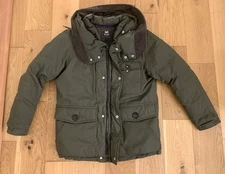 down jacket men M /BEAMS HEART/Japanese famous brand/military coat/ green