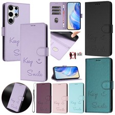 Folded Wallet Leather Phone Case Cover For Samsung Galaxy S26 S25 Ultra S24 S23