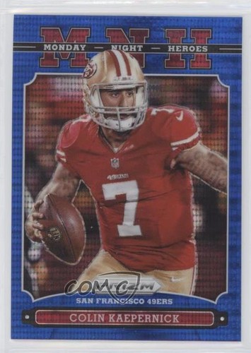 Colin Kaepernick #16 2013 Panini Prizm Monday Night Heroes card