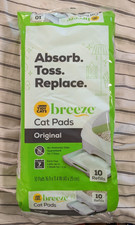Purina Tidy Cats Breeze Litter System 10 Cat Pad Refills, 16.9 x 11.4 Brand New.