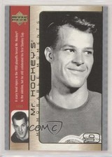 2003-04 Upper Deck Mr Hockey's Memorable Moments Gordie Howe #GH3 HOF n1u