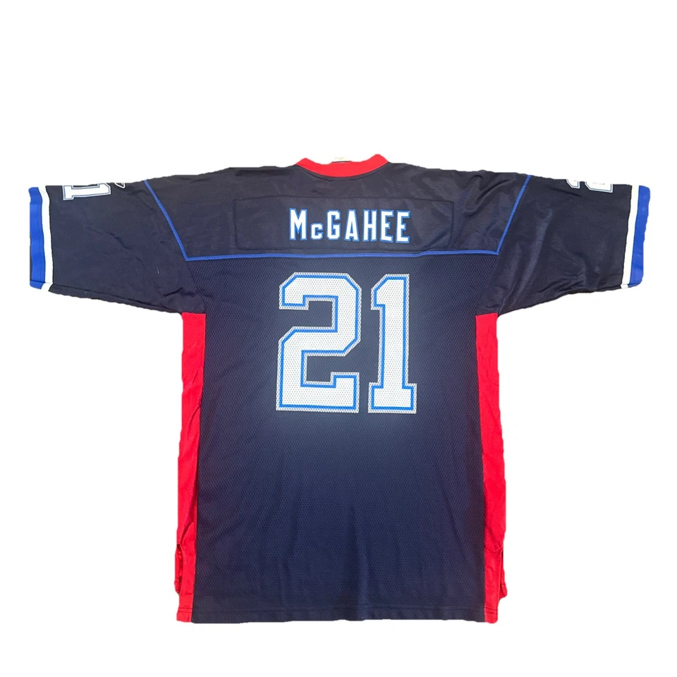 Buffalo Bills Jersey Large Willis McGahee Men’s Reebok Blue  - Image 2 of 4