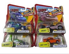 Cars Look Diecast 4-Pack: DJ, Boost, Wingo, Snot Rod