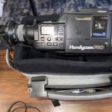 Sony Handycam Pro CCD-V9 Video8 Camcorder With Charger  Extras  For Parts Only