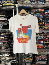 80s USSR Glasnost Perestroika War Single Stitch Communism Tee