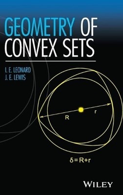 Geometry of Convex Sets by I.E. Leonard (English) Hardcover Book