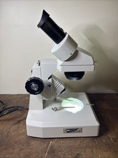 QF Series Microscope - Working Dual Eyepiece Metal Housing