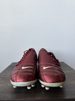 NEW OG 2004 11 US Nike Total 90 III FG Burgundy Air Zoom Pro