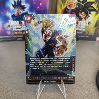Dragonball Super FB08-012 Son Gohan : Adolescence Super Rare