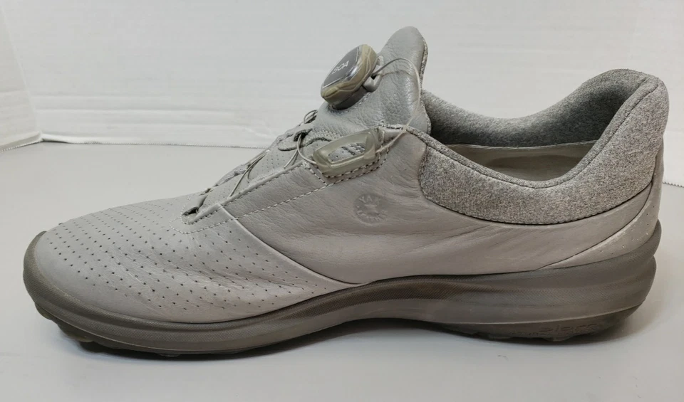 Zapatos de cuero ECCO Golf Biom Hybrid 3 grises talla 12 EU 46 ancho extra Gore-Tex Foto 4 de 4