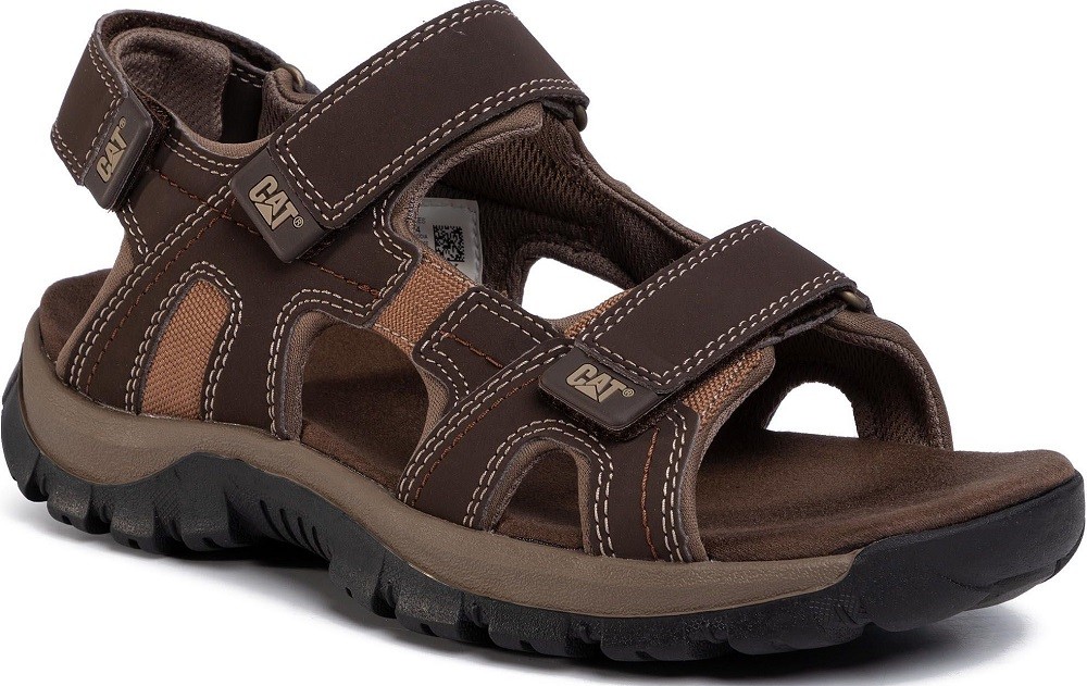 Caterpillar Cat Giles P716654 Outdoor Hiking Walking Sport Sandals Mens Sz 12 US CAT Mens Giles Full Grain Leather Sandals | eBay main image 3