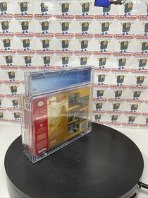 Goldeneye 007 James Bond 1st Print Nintendo N64 NES SNES Sealed VGA WATA CGC PSA