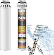 Shower Filter Replacement Cartridge for Handheld Shower Head - 2 Pack Multi
