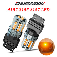 3157 Amber Canbus Led Turn Signal Parking Light Bulbs Error Free Ec