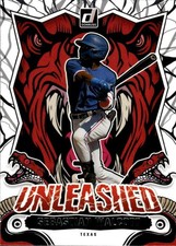 2024 Donruss Sebastian Walcott #10 Unleashed Texas Rangers 24L