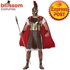 CA3893 Roman Guard Soldier Greek Trojan Warrior Gladiator Halloween Mens Costume