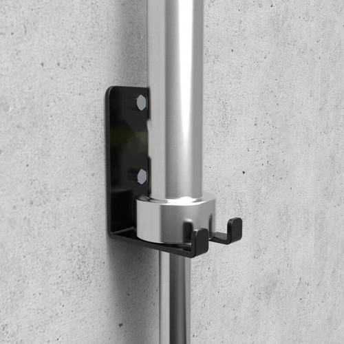 for Barbells Holder Wall Mounted Barbell Rack Weight Bar Holder Space - Picture 7 of 8
