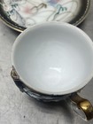 3D Moriage Dragonware Demitasse Cup & Saucer  Has Small Drainage Hole — photo 9