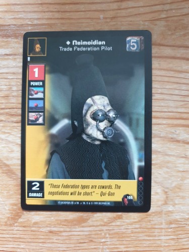 Juego de cartas Star Wars: Young Jedi CCG - Menace of Darth Maul - 1999 - varios - Imagen 13 de 20
