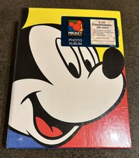 Vintage Mickey Unlimited Mickey Mouse Photo Album Disney Picture Binder Book