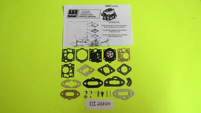 Walbro SDC 3 16 18 37 38 43 44 51 61 & 65 Repair Kit McCulloch K10-SDC NEW