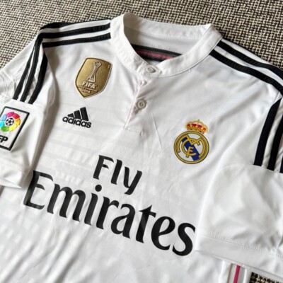 Toni Kroos #8 Real Madrid 14/15 Home Jersey with CWC