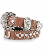 Kamberley Genuine Leather Detachable Buckle, Youth Belt