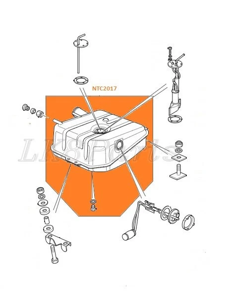 Land Rover Defender 110 86-91 nuevo tanque de combustible gasolina diésel - NTC2017 Foto 2 de 3