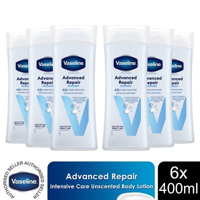 Vaseline Intensive Care Bodylotion, Advanced Repair, 6er Pack, 400ml