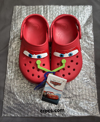 Crocs Lightning McQueen Clog Little Kid Child Sizes C11 C12 C13 J1 Disney Cars