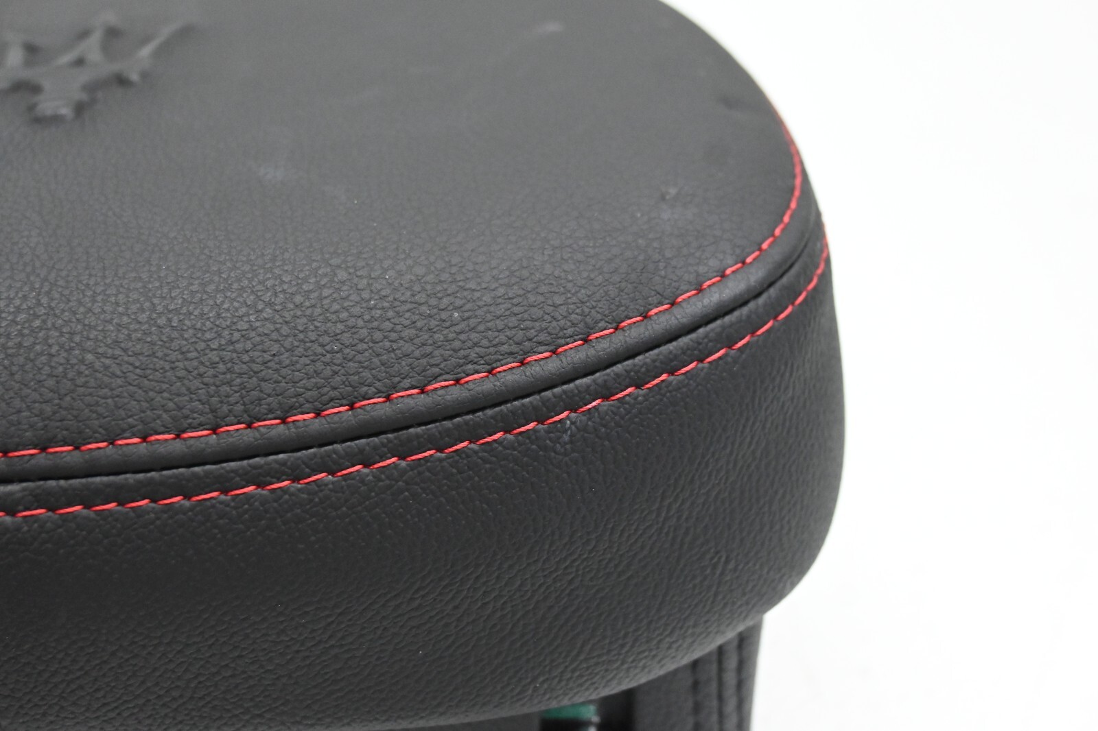 ⭐ 14-21 Maserati Ghibli Front Seat Headrest Restraint Leather Trim Black Oem