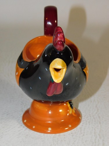 Bonnie Lynn Ceramic Rooster Gravy Boat by Russ Bernie & Co. - Read - Picture 3 of 6