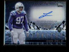 2024 Topps Midnight Laiatu Latu Mini Diamond Auto /35 RC #RHS-LL