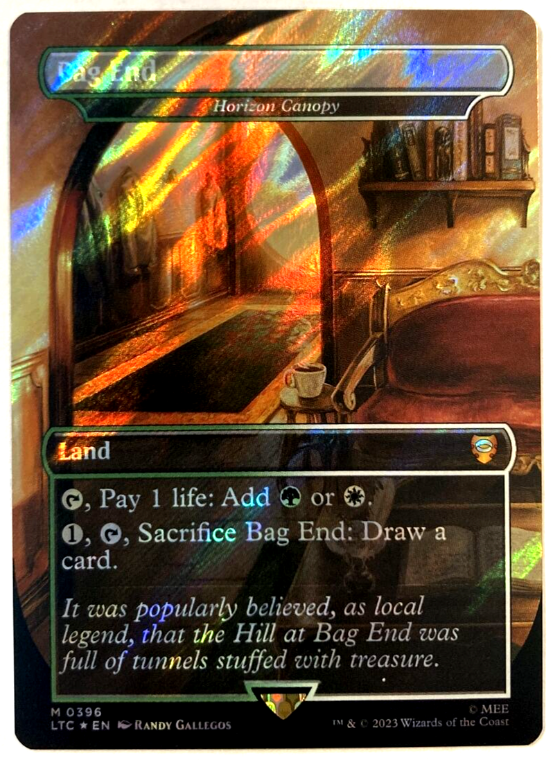 MTG Bag End SURGE FOIL Lord of the Rings Commander 396 LP - NM | eBay