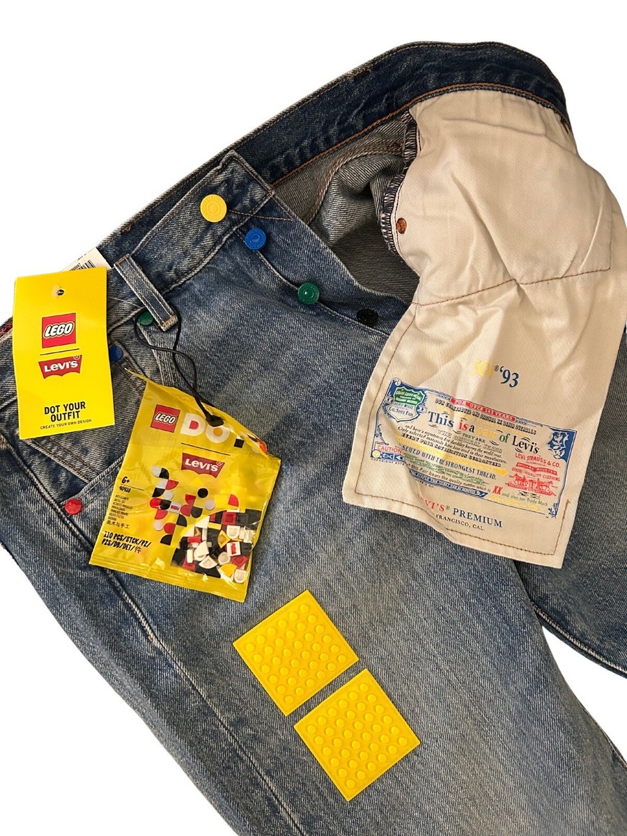 Levis Men Vintage LEGO Group X 501 Limited Edition RARE Jeans